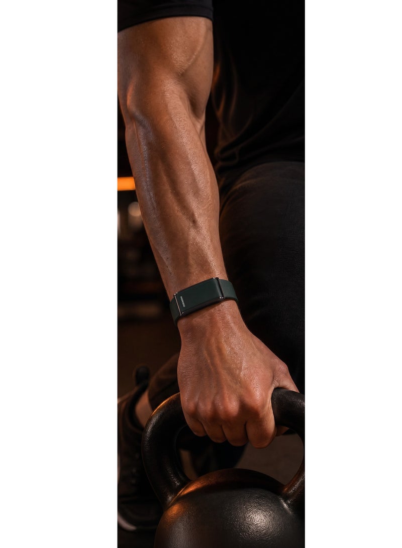 porodo Smart Band with Health & Fitness Tracker, Fitband with 30 Days Battery Life, Sleep & Activity Tracking, IP68 Water Resistance, Compatible with Android 8.0+ / iOS 12+ / Oplayer Smart Life - Image 3