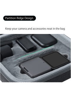 Y&D Storage Bag for DJI Osmo Action 2 Dual Screen Power Combo Accessory Case Travel Carry Case Storing the Camera Touch Module Adapter with Hiking Buckle  - Image 3