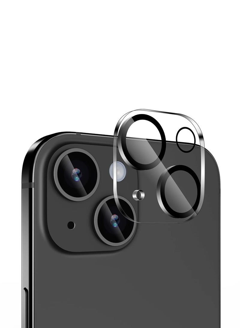 Wtech Apple iPhone 15 Plus 5G 2023 3 in 1 Protection Pack Ultra Clear Shockproof Magsafe Case, 9H Glass Screen Protector and Camera Lens Protector 360 Protection, Easy Installation - Clear/Black - Image 5