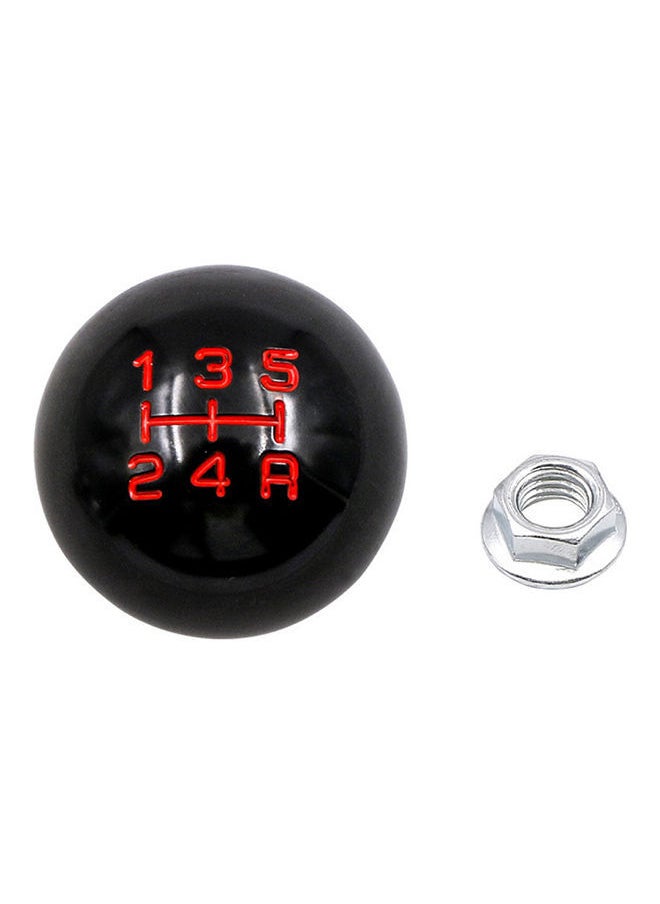 NIBEMINENT - 2-Piece 5-Speed Gear Shift Knob Set - Image 1