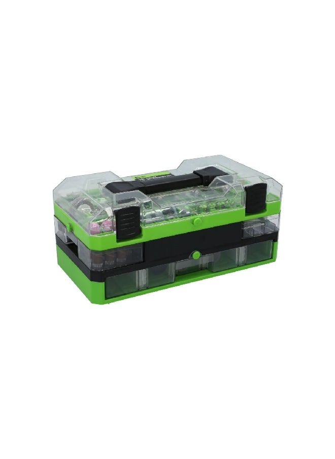 EVERISE 397-Piece High Quality Sturdy Rotary Tool Accessories Set Multicolour 12.7 x 29.464 x 15.494 cm CF3024  - Image 4