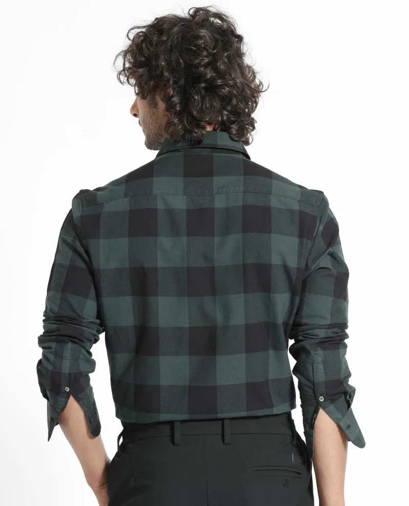 Rare Rabbit Men's Gingham Check Shirt