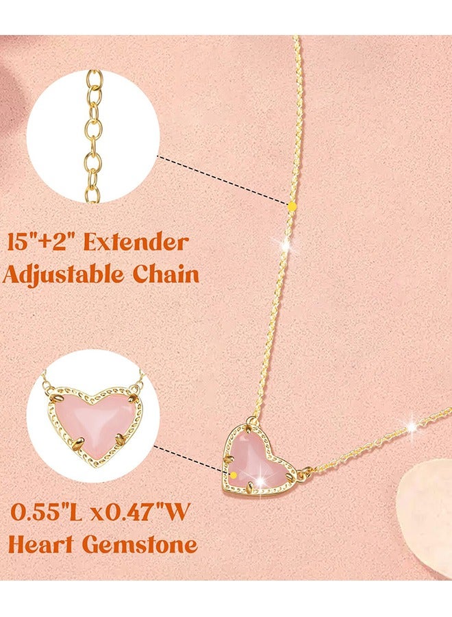 Gold Necklace Adjustable Length Pendant Necklace for Women, 14k Gold Plated Necklaces Fashion Jewelry - Image 2