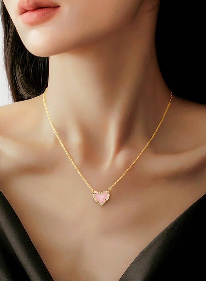 Gold Necklace Adjustable Length Pendant Necklace for Women, 14k Gold Plated Necklaces Fashion Jewelry - Image 5