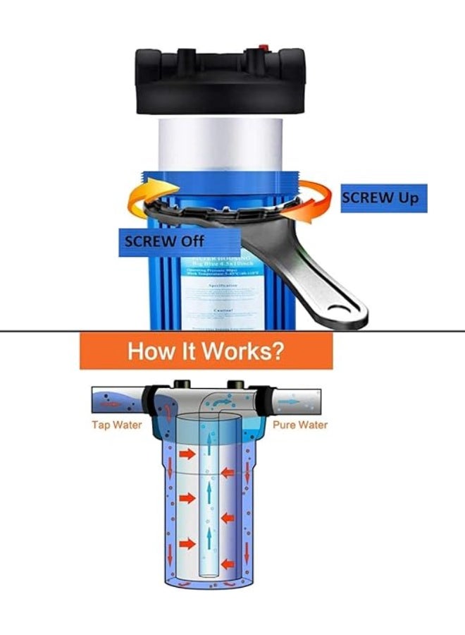 ROBIZ نظام تصفية مياه خط الأنابيب الرئيسي فيلا جامبو ذو المرحلتين - Image 2