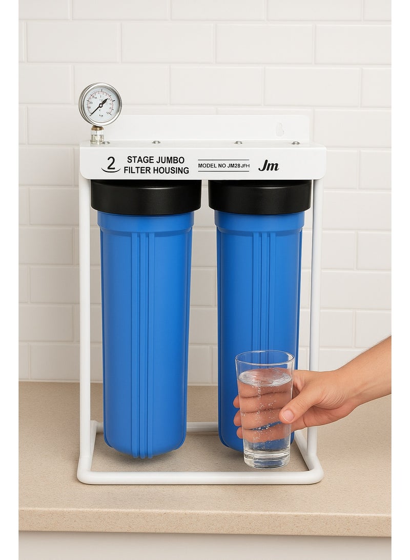 ROBIZ نظام تصفية مياه خط الأنابيب الرئيسي فيلا جامبو ذو المرحلتين - Image 4