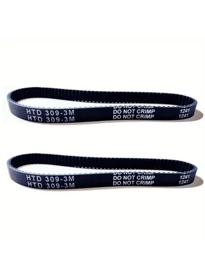 2Pcs HTD 3M 309 Rubber Polyurethane Synchronous Belt For Edge Cutter - Image 1