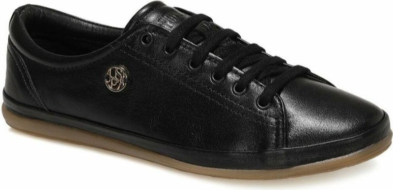 U.S. Polo Assn. U.s.Polo Assn Jojo Women's Genuine Leather Casual Sneaker Sports Shoes  - Image 1