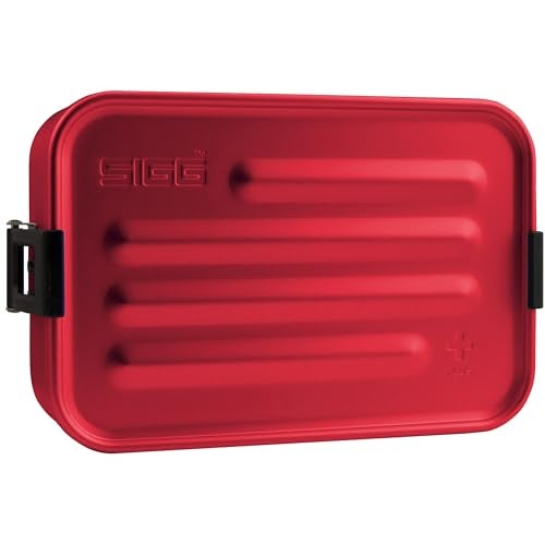 Sigg Metal Lunch Box Plus Food Container with Compartments Swiss Design Dishwasher Safe Ultra Light SL - Image 1
