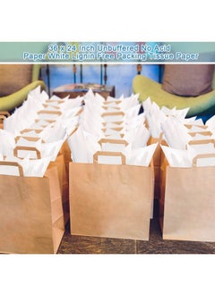 Fainne Fainne 400 Pcs 24 x 36 Archival Tissue Paper Unbuffered No Acid Paper No Lignin Archival Packing Paper for Storing Preserving Clothing Textiles Photo Present Wrap Office Home Supplies  - Image 5