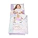 Cokouchyi Extra Large Toddler Nap mat by Cokouchyi Toddler Sleeping Bag with Removable Pillow Measures 53 x 21 x 15 Inches Sleeping Mat for Girls Ideal for Daycare and Preschool Kindergarten Unicorn - Image 3