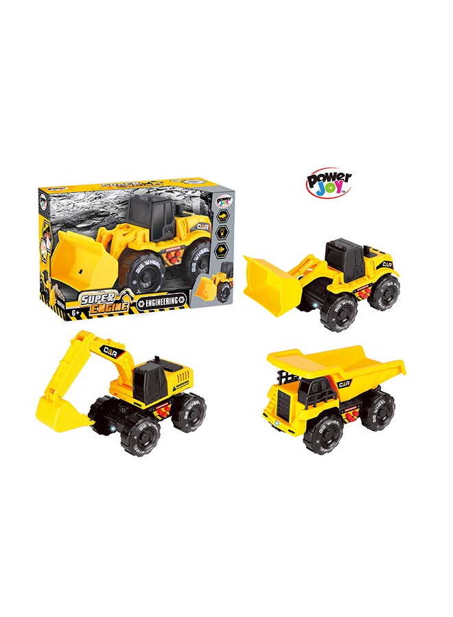 Power Joy Vroom Vroom Super Engine Assorted (Style May Vary) Battery Operated – Toy Vehicle for Kids Ages 3+ - Image 2