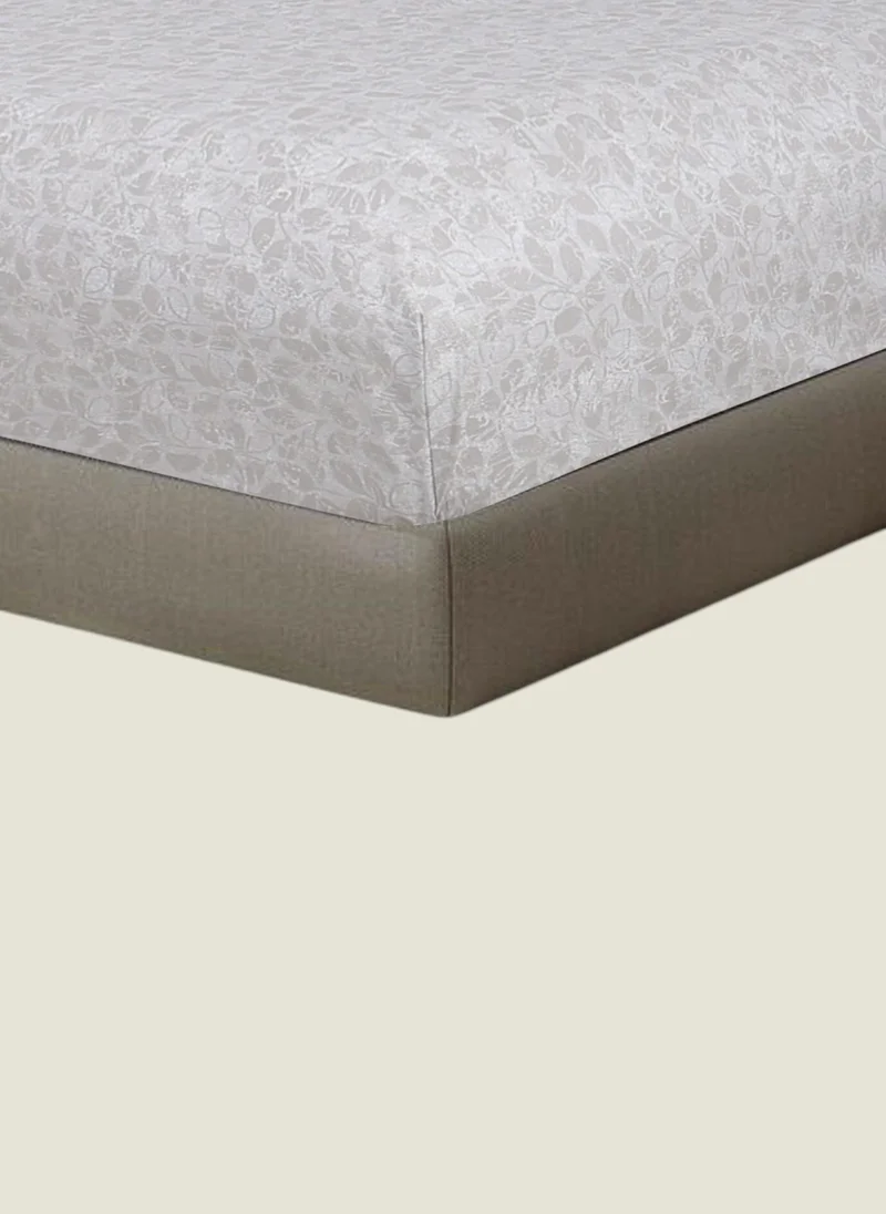 يسكن 200 Thread Count Printed Sunrich Fitted Sheet Set - Reverse