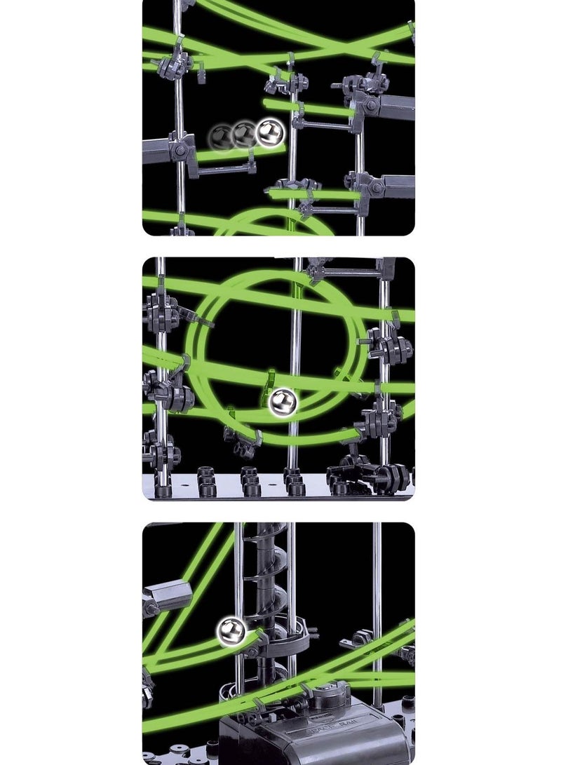 SPACERAIL 193 Pcs Spacerail Luminous Roller Coaster Ball Set Children Toy Education Model Science Experiment Creative Building Block Toy - Image 4
