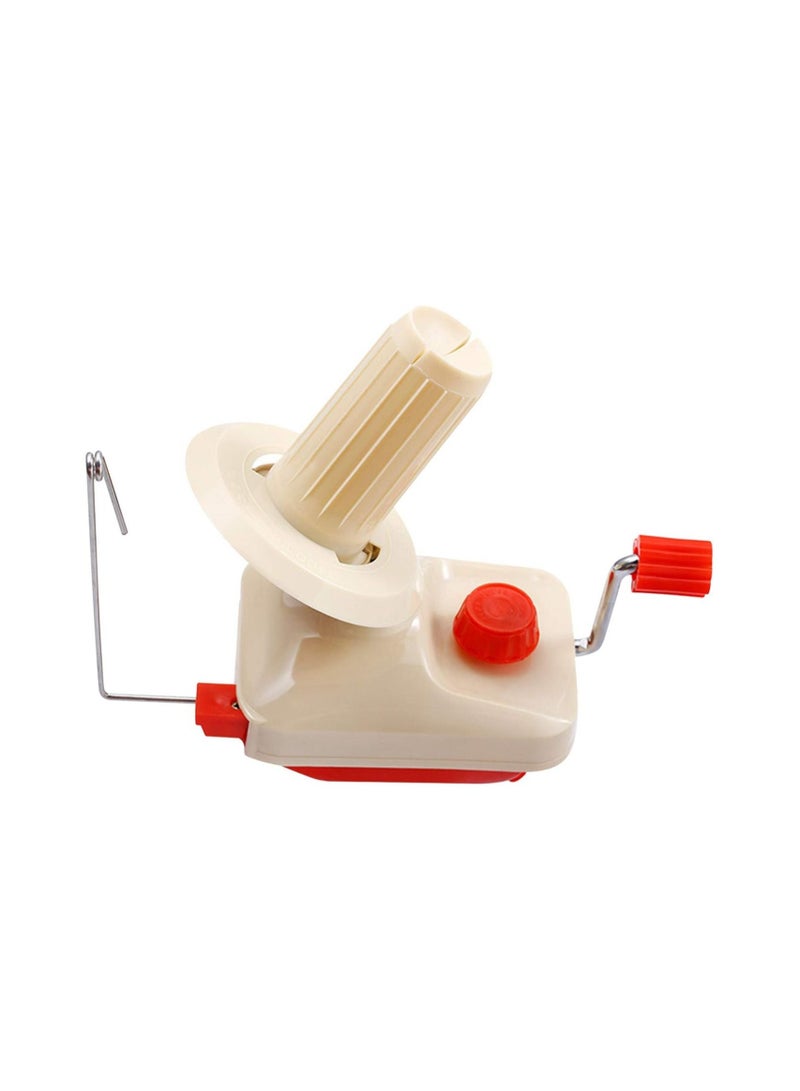 Generic Bobbin Winder Yarn String Ball Winder Hand-operated Manual Wool Winder Holder for Wool Fiber Clothing Crafting Home Office Art Use  - Image 1