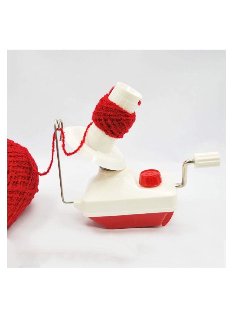 Generic Bobbin Winder Yarn String Ball Winder Hand-operated Manual Wool Winder Holder for Wool Fiber Clothing Crafting Home Office Art Use  - Image 5