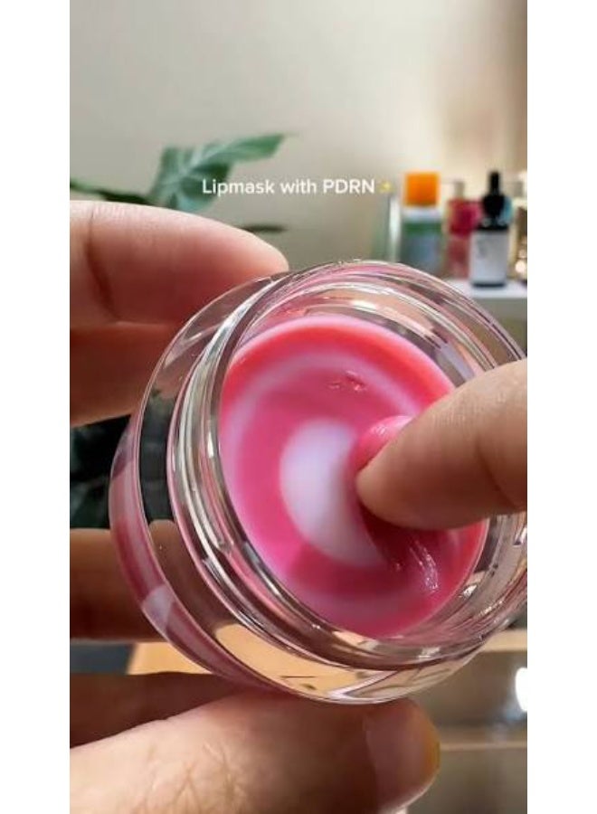 PDRN Lip Sleeping Mask Glow Balm 0.35 oz, Overnight Hydrating Lip Treatment with Salmon DNA PDRN, Collagen & Shea Butter, Non Sticky Moisturizing Lip Balm for Soft Plump Lips, Korean Skincare - Image 5