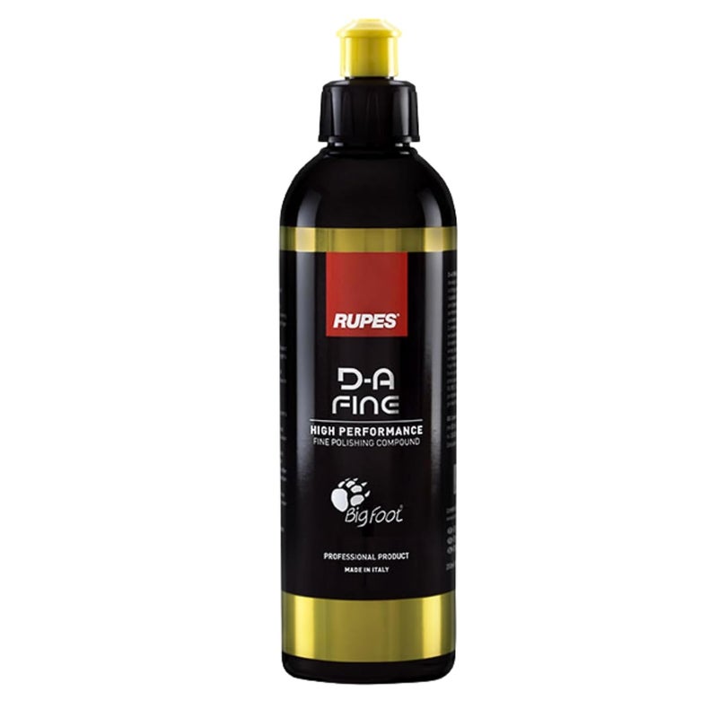 RUPES Fine Compound for Polish & Swirl Remover, Dual Action Buffing Compound Liquid, for Car Detailing & Removing Scratches, High Performance Cleaning Supplies (250ml/8.5oz, Single Bottle) - Image 1