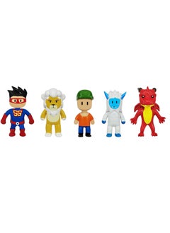Generic 4-inch Stumbling Guy Game Hand-held Tripping Doll Model Ornaments OPP Bag 10-Color:G276042 Fall Hand-held 10: Bags (0.4kg)  - Image 5