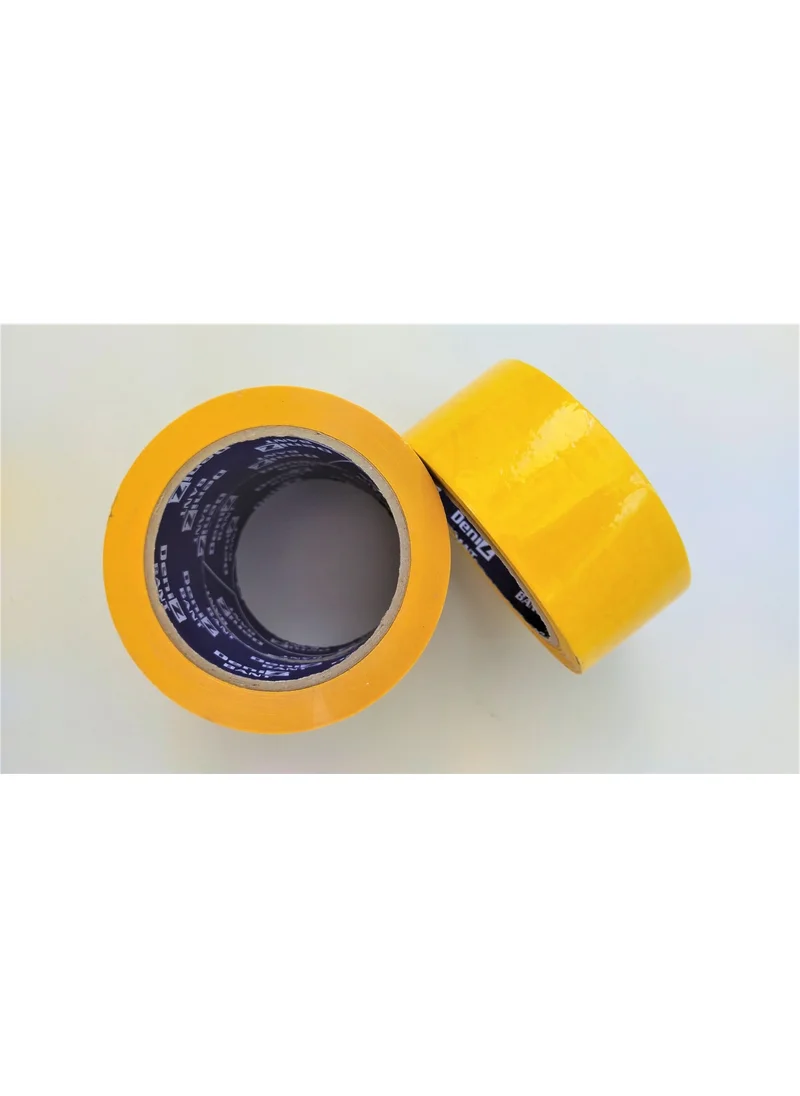 Deniz Bant Yellow Colored Duct Tape 45 mm x 100 Meters - 3 Pieces