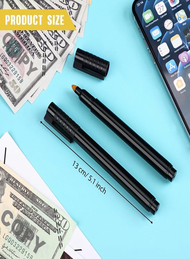 Zonon 36 Pieces Counterfeit Money Detector Pen Counterfeit Bill Fake Money Checker Universal False Currency Pen Bills Loss Prevention Tester - Image 4