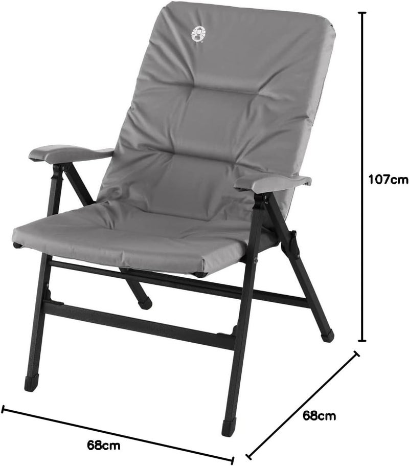 Coleman Furn Recliner Chair Steel - Grey - Image 3