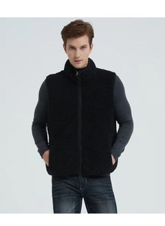 Fashion Men Autumn Winter Warm Wool Vest