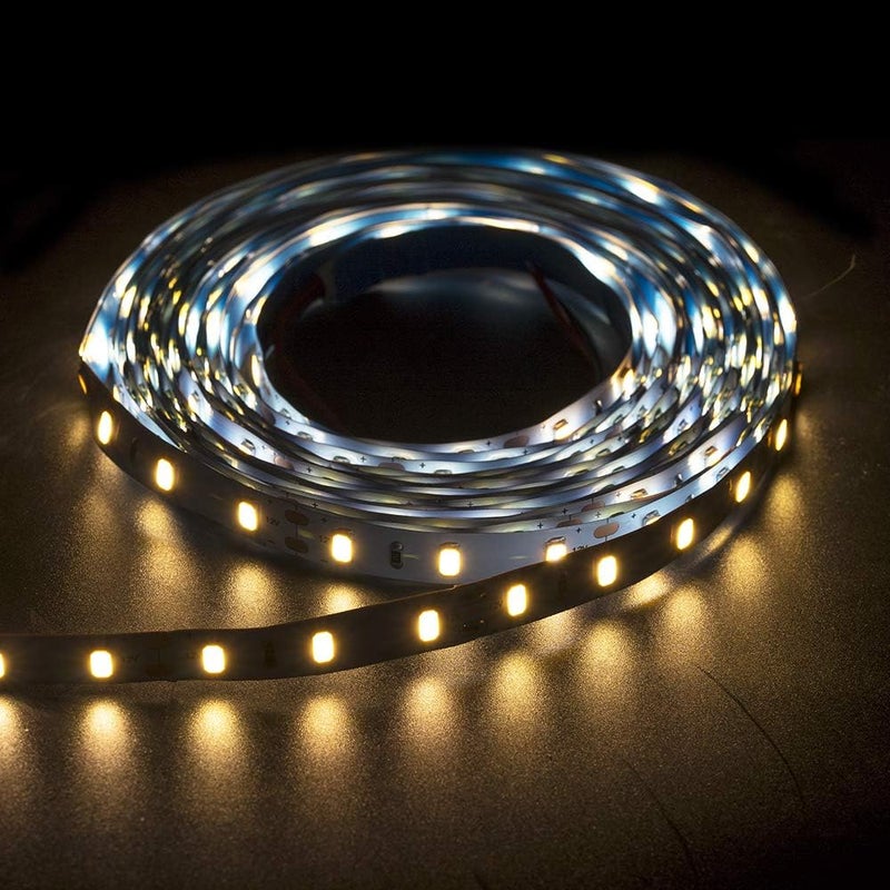 ميريديان شريط إضاءة ليد مقاوم للماء SMD 5630 بطول 5 أمتار من Meridian - أبيض دافئ - Image 3