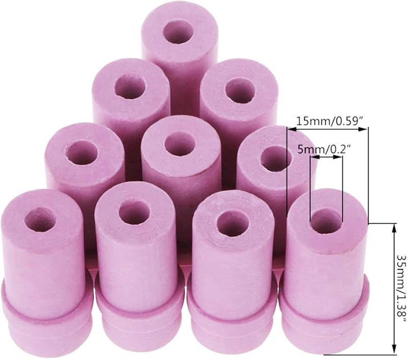 10Pcs Ceramic Sandblaster Nozzle Tips High Efficiency for Sandblasting and Marble Engraving - Image 5