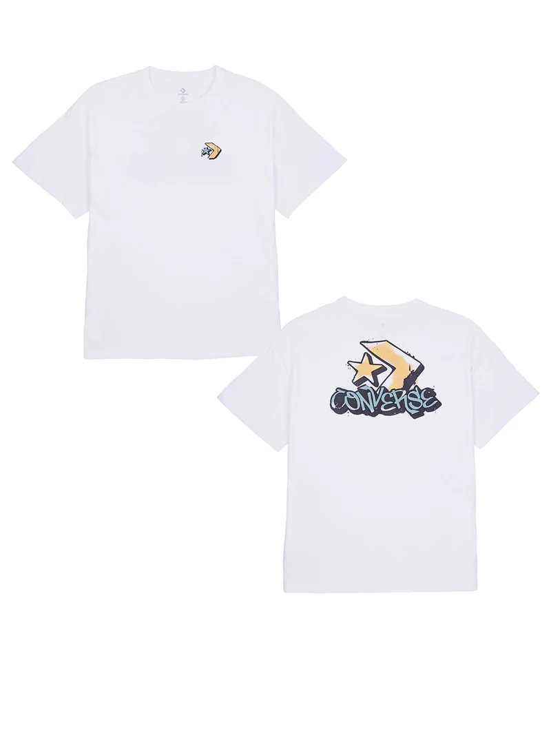 كونفرس Graffiti Logo T-Shirt