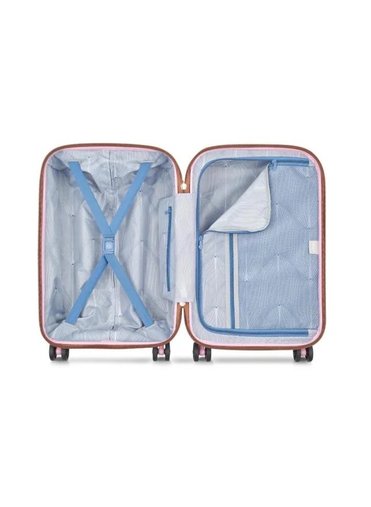 DELSEY Paris Freestyle 55 cm 4 Wheel Expandable Cabin Suitcase - Peony