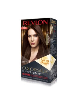 Revlon Colorsilk Buttercream Hair Dye Dark Soft Mahogany Brown Pack of 1