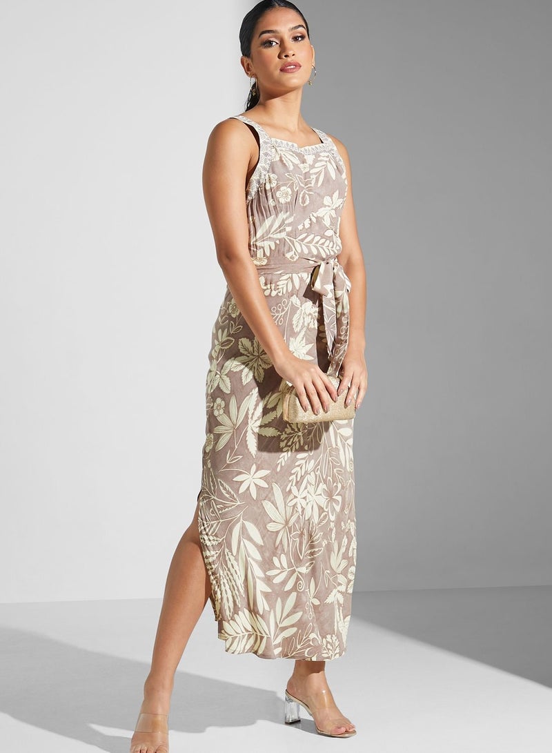 Label RITU KUMAR Floral Print Dress  - Image 4
