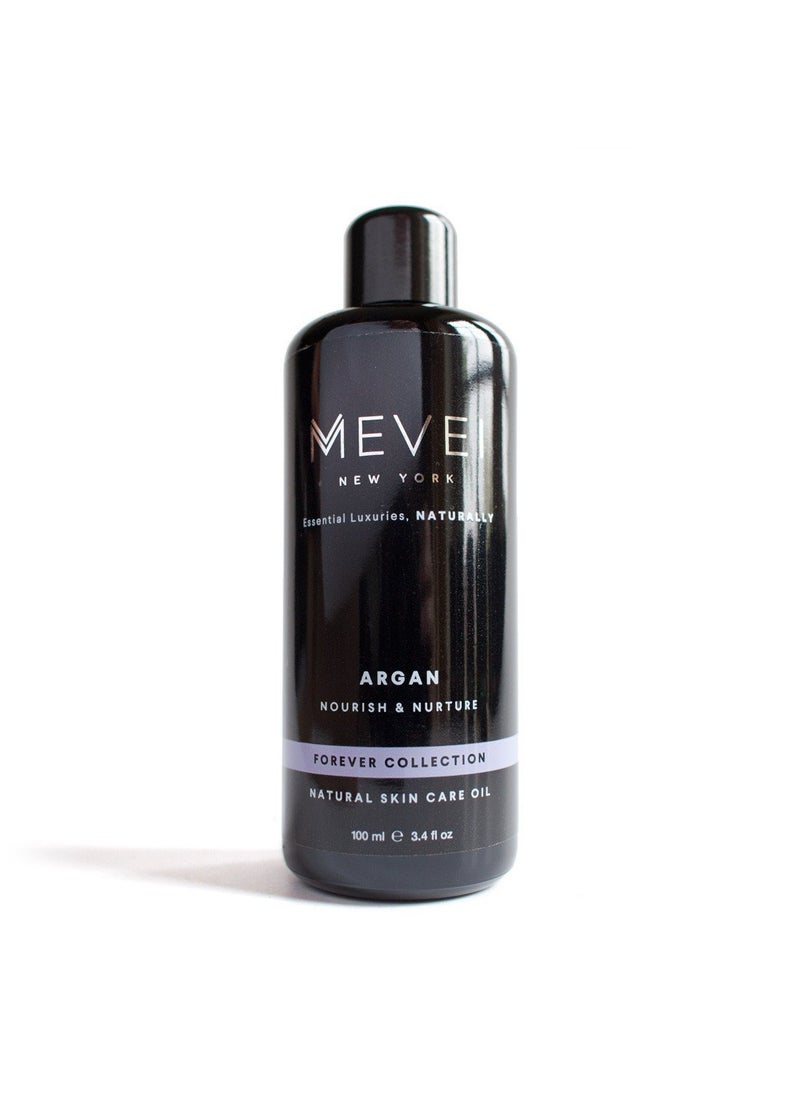 MEVEI - ARGAN Luxury Skincare Oil  Nourish  Nurture 100 Pure  Natural 34fl oz100 ml - Image 1