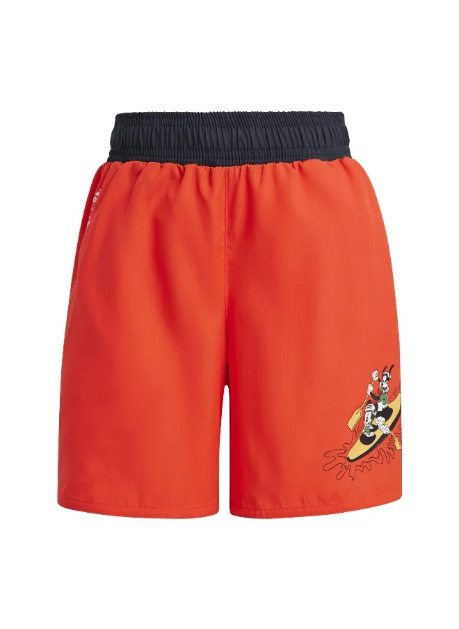 اديداس adidas Dy Mickey Short Red Swim Swimwear 1824