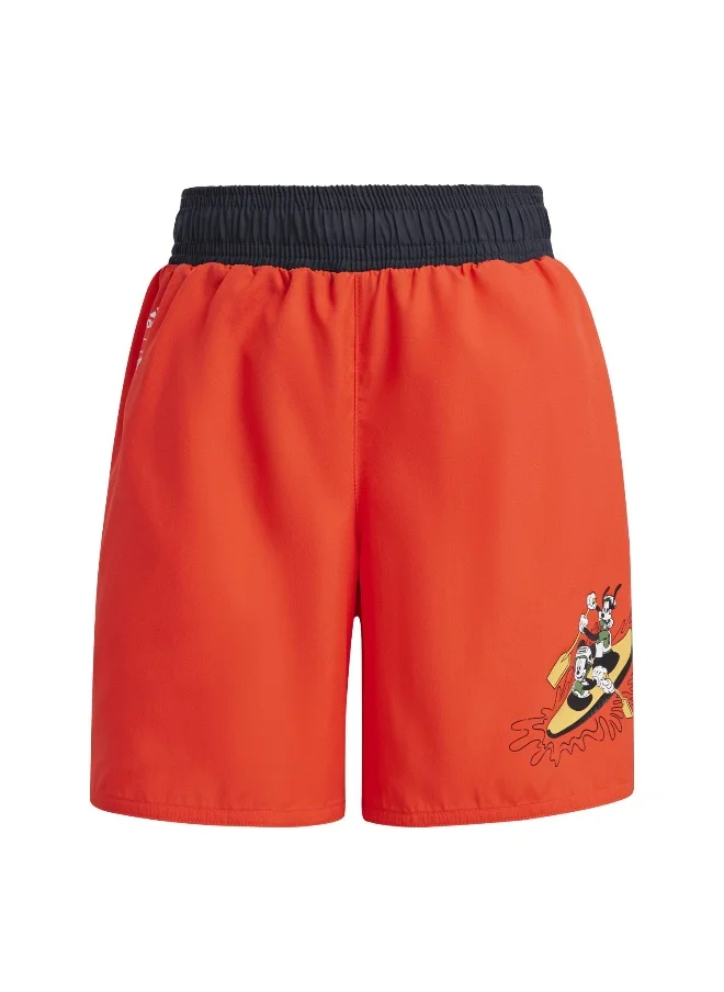 اديداس adidas Dy Mickey Short Red Swim Swimwear 1824