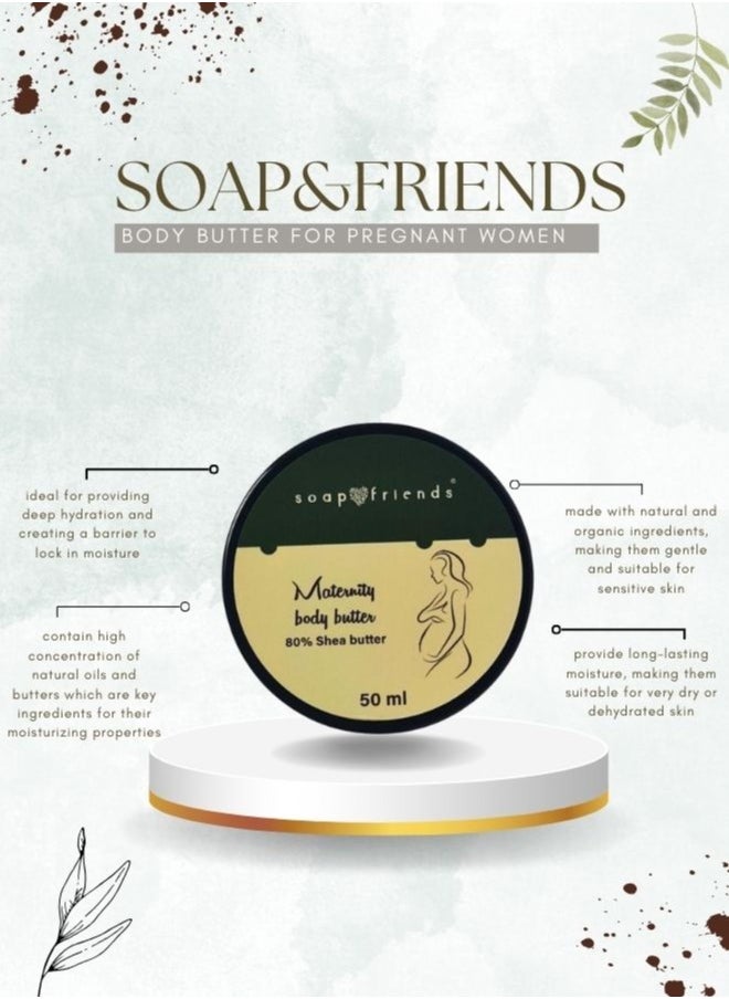 Soap&Friends Soap&Friends Melon 80% Shea Butter Moisturizer for Pregnant Women with Avocado Oil - 50 ml  - Image 2