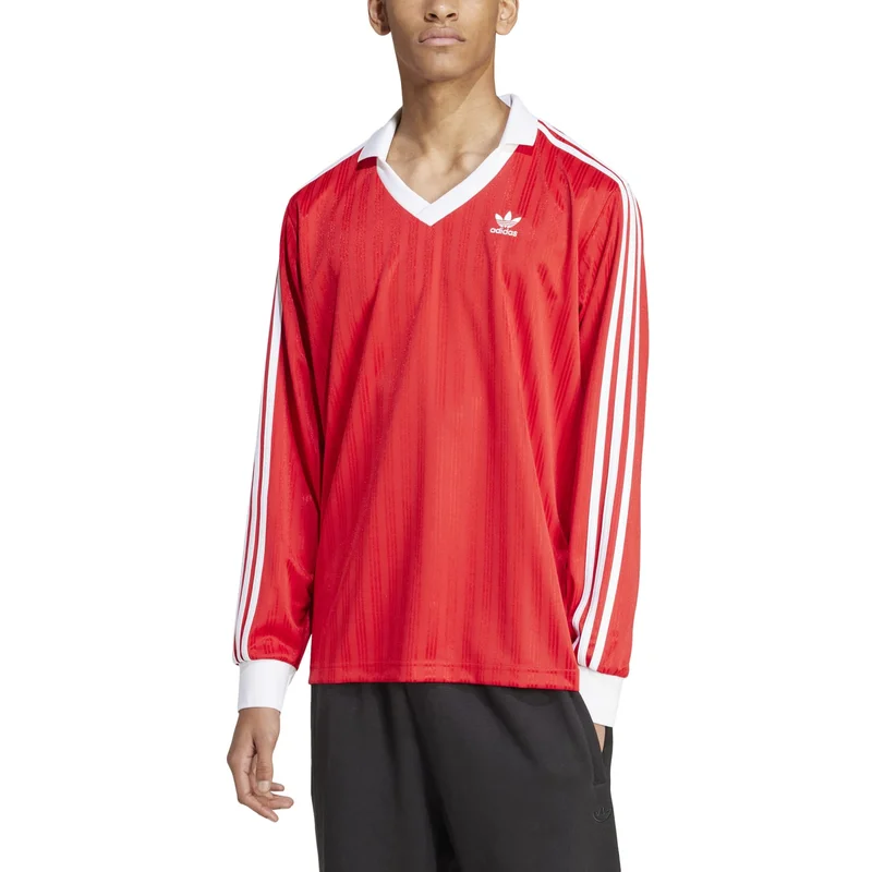 Adidas pique LS Red Originals Men T-SHIRTS