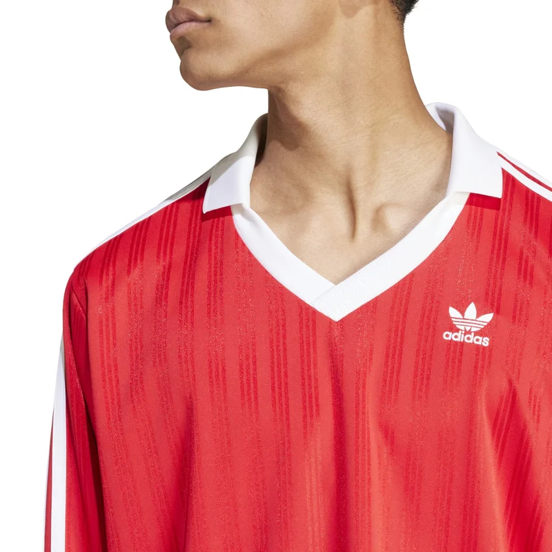 Adidas pique LS Red Originals Men T-SHIRTS