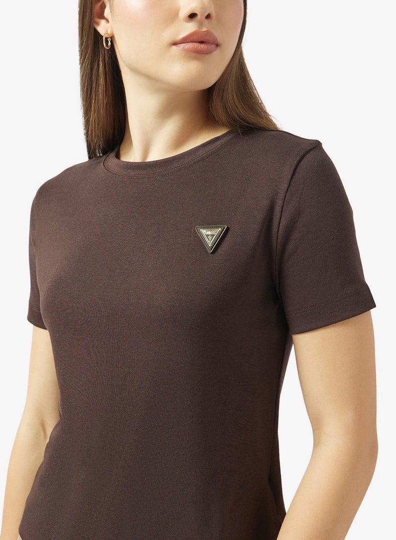 GUESS Sonia Crew Neck Short Sleeve T-Shirt - Image 3