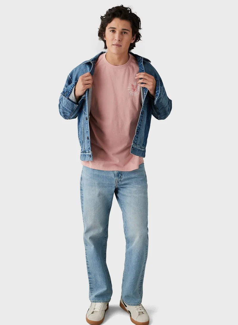 امريكان ايجل Logo Crew Neck T-Shirt