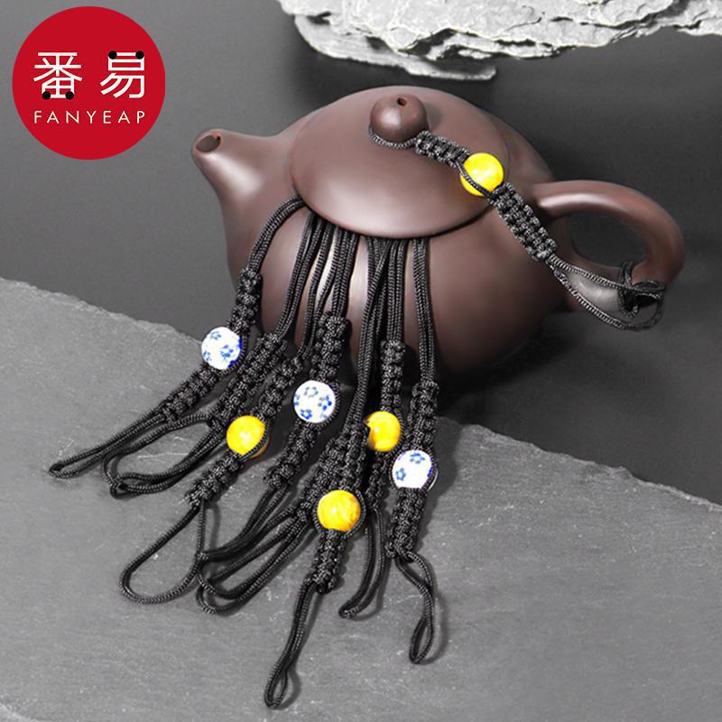10Y /10Y Teapot Rope A1J60 - Tea Ceremony Accessories Teapot Lid Rope Protection Anti-Drop Rope Easy To Learn - Image 3