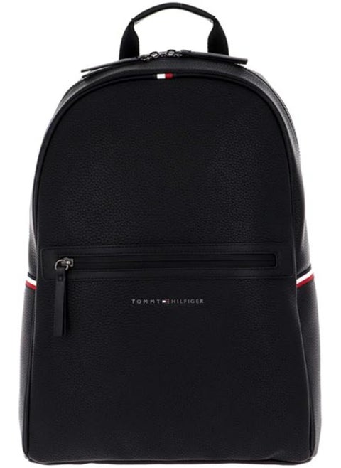 Tommy Hilfiger Men's Essential Backpack, Black, One Size