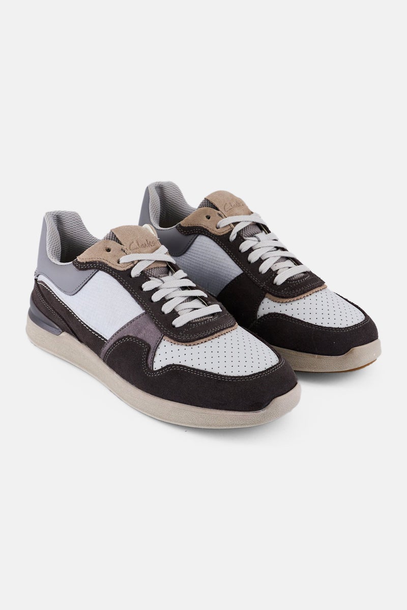 clarks Men Standard Racelite Tor Lace Up Shoes, Grey  - Image 1
