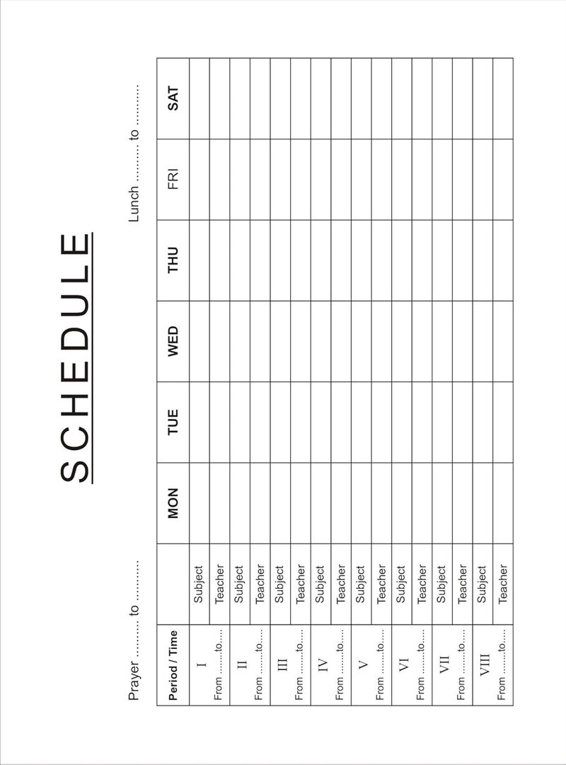 RUSH NOTE BOOKS Rough Notebook A4 Register - Ruled 60 GSM 360 Pages (29 x 21 cm) (Pack of 1) - Image 5