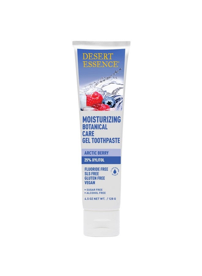 Desert Essence Moisturizing Botanical Care Gel Toothpaste 4.5 Oz.25% Xylitolincrease Moisture And Salivaneutralize Bacteria Soothe Gums - Image 1