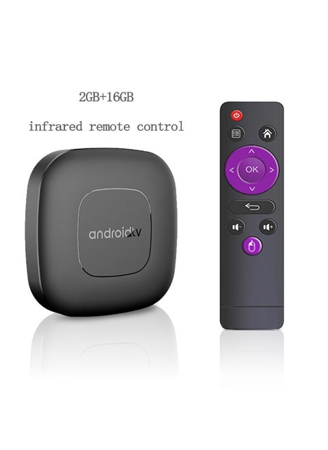 Global Version Smart Streaming Media Player TV Box AllwinnerH313 Android13 2.4G5G Wifi 4K Mortal T1 Bluetooth Google Assistant