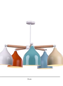 NAGAFA SHOP Modern multicolor fan chandelier MC115  - Image 3
