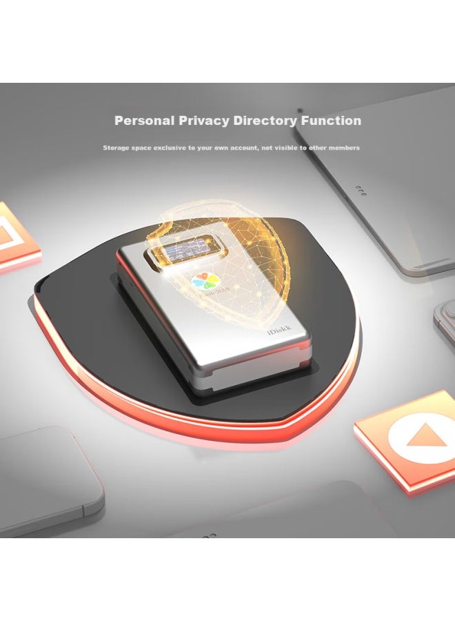 Idiskk 4tb Portable Wireless Hard Drive Universal For Phone, Ipad, And Computer, Video And Photo One-click Remote Backup, Data Sharing And Synchronization, Expandable Support - Image 4
