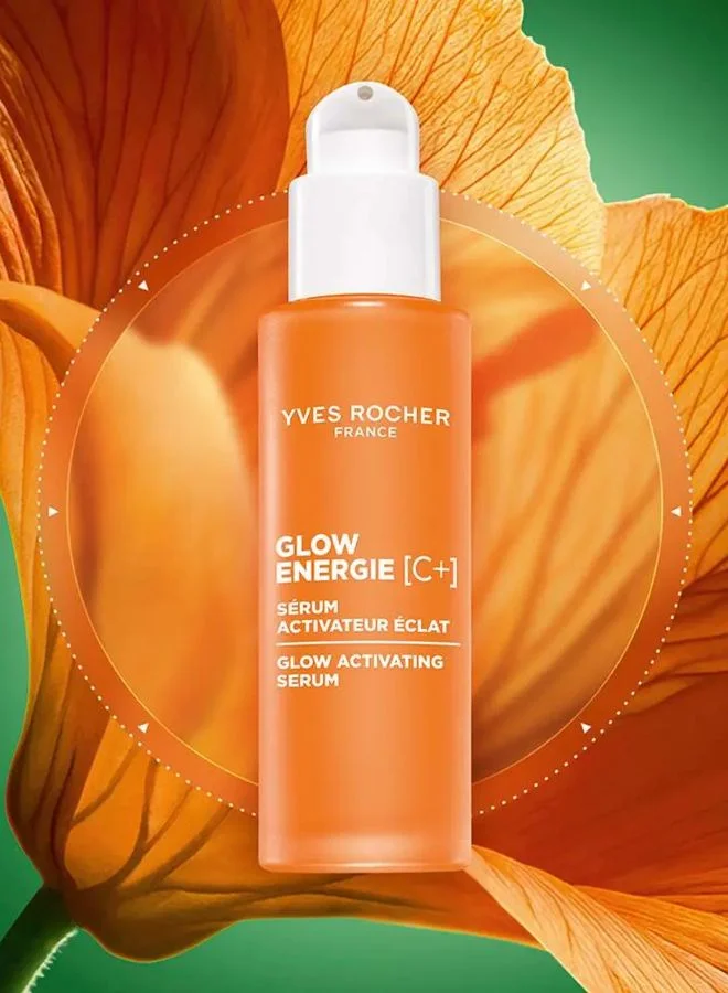 Yves Rocher orange Glow activating serum     bottle 30ml for Women | Best Price UAE